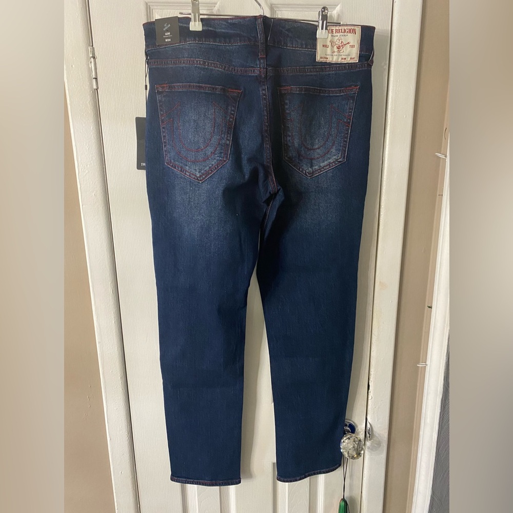 True Religion Geno SN Slim Jeans 34x32 - Picture 2 of 13